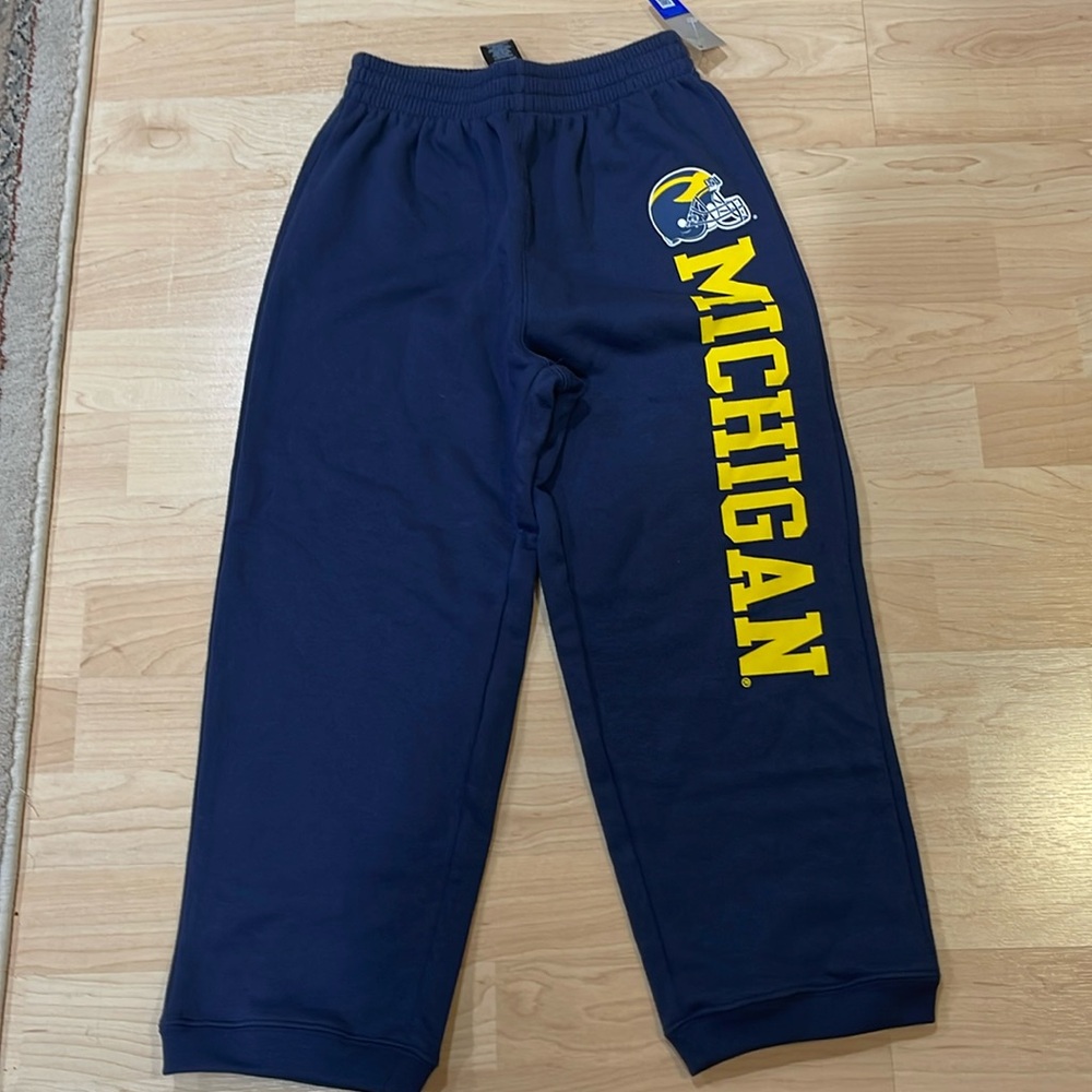 U OF M official boys navy pant